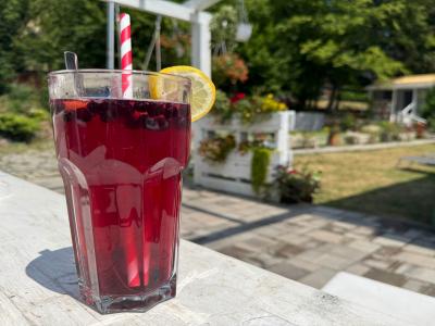 Áfonyás limonádé 5 dl