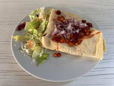 Tortilla de Diablo - chilis babos