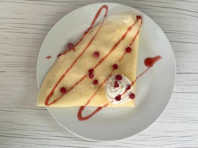 Ciribizlis citromkrémes palacsinta