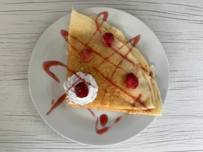 Epres vaníliapudingos palacsinta